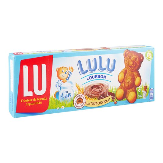 Bizcochitos con Choco C/Leche Lu Lulu L'Ourson - 150g