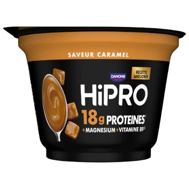 HIPRO Postre proteico de caramelo x 180gr.