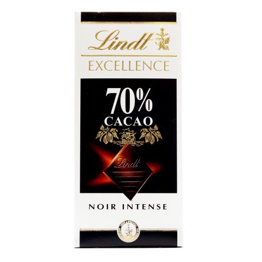 Chocolate negro 70% Lindt Excellence - 100g