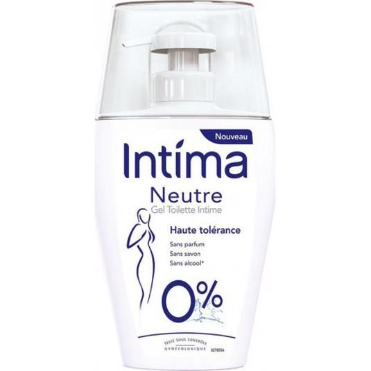 Gel de ducha íntimo puro natural sin fragancia añadida 200ml