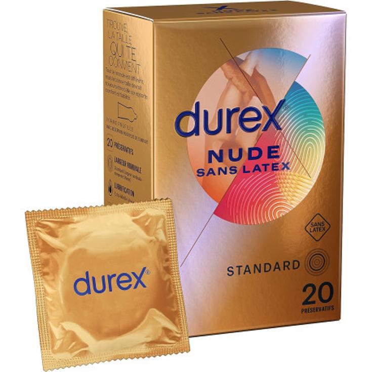 *DUREX PRESERV.NUDE SS LATEX x20