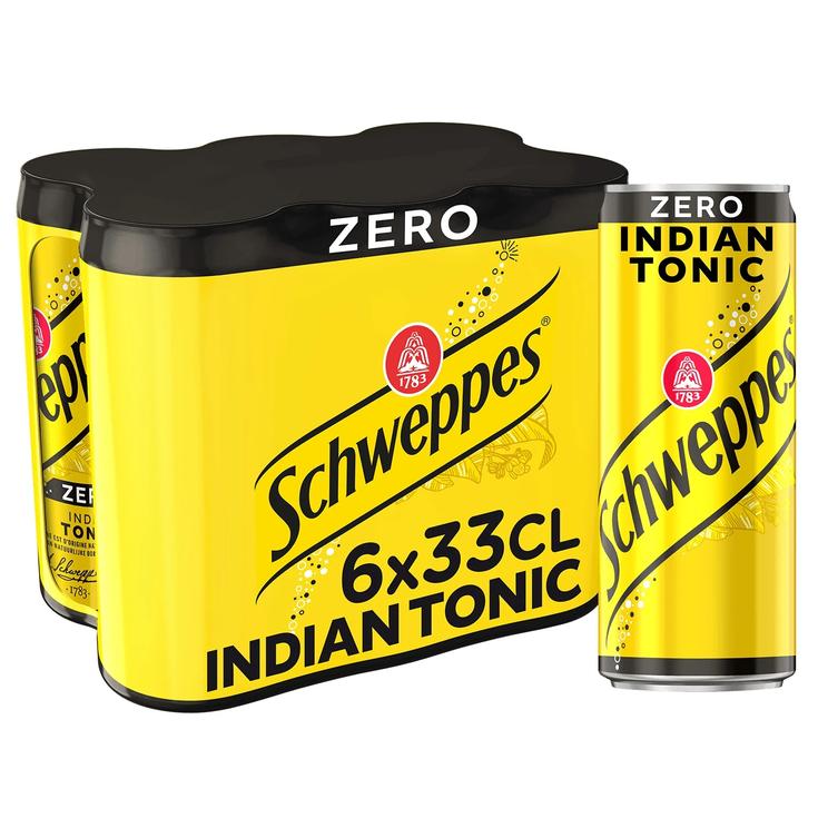 SCHWEPPES TONICA ZERO 6X33 CL.