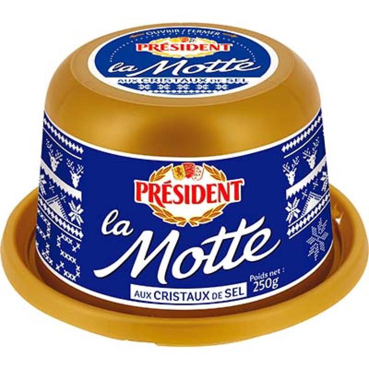 PRESIDENT Mantequilla Cristal c/ Sal x 250gr.