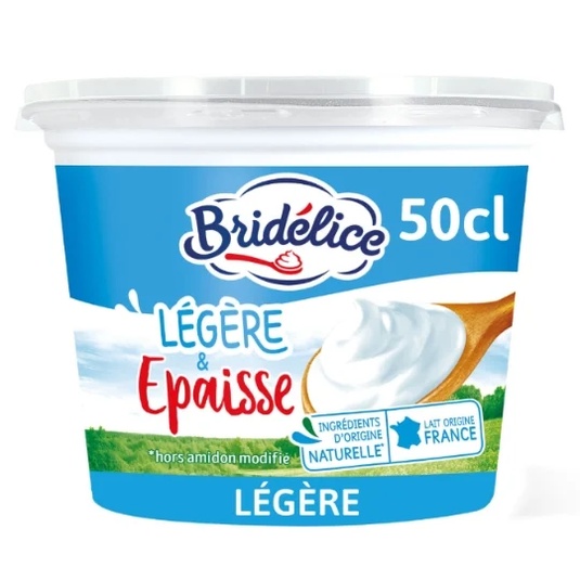 Crème Epaisse 15% Mat.Gr. BRIDELICE