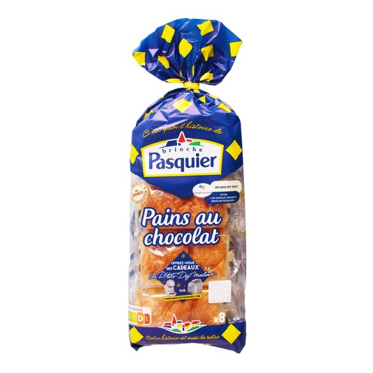 Napolitana de Chocolate Brioche Pasquier - 360g