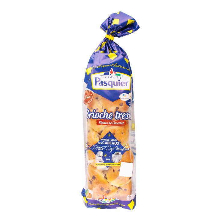 Brioche Trenza Pepitas Choco Brioche Pasquier - 630g