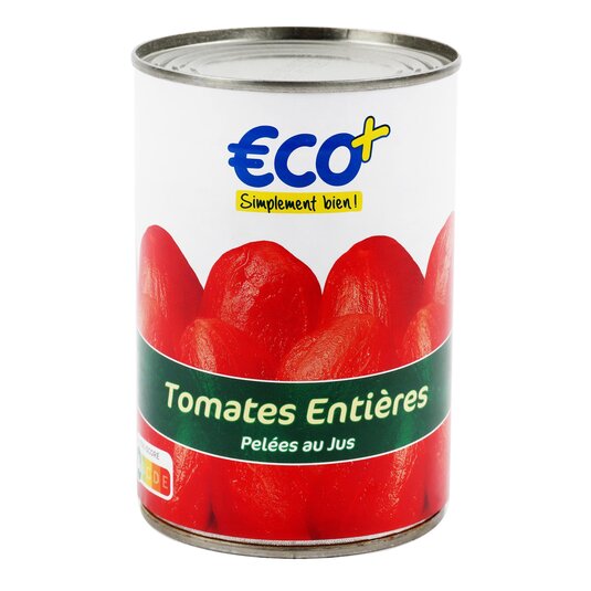 Tomates Enteros Pelados €CO+ - 240g