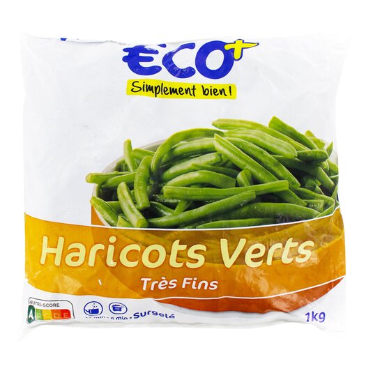 Judías Verdes Muy Finos €CO+ - 1kg