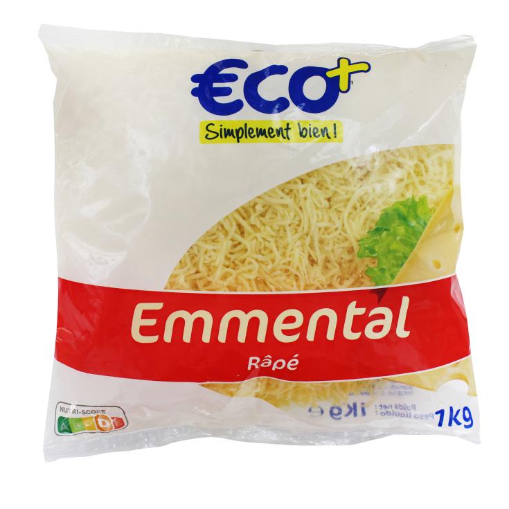 Queso emmental rallado 1kg