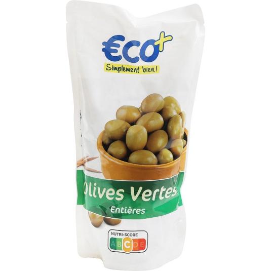 Aceitunas Verdes Enteras €CO+ - 400g