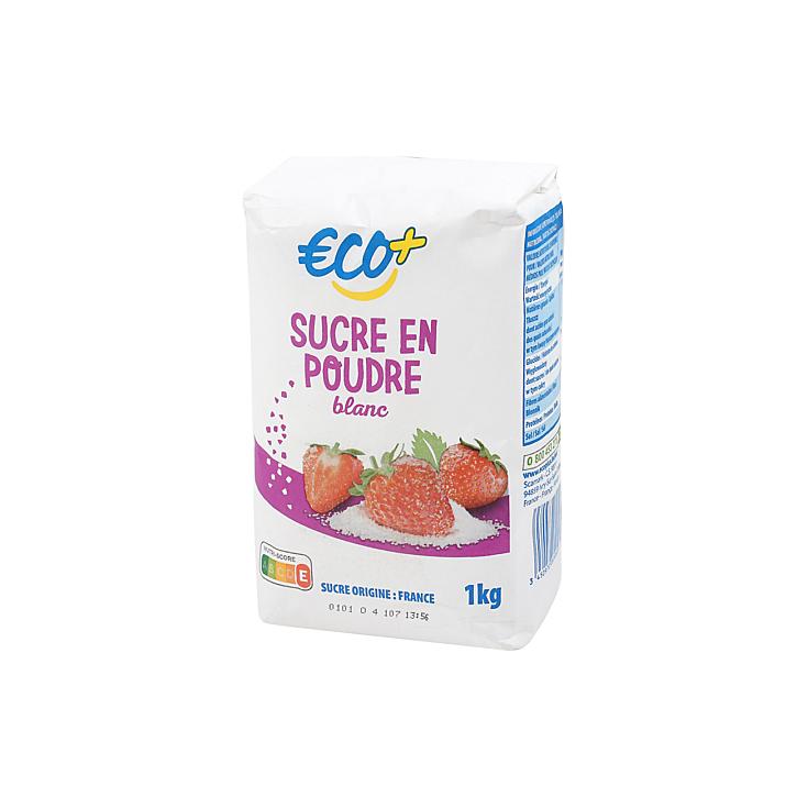 ECO Azúcar blanco en polvo - 1 kg 