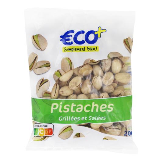 Pistachos tostados salados €CO+ - 200g