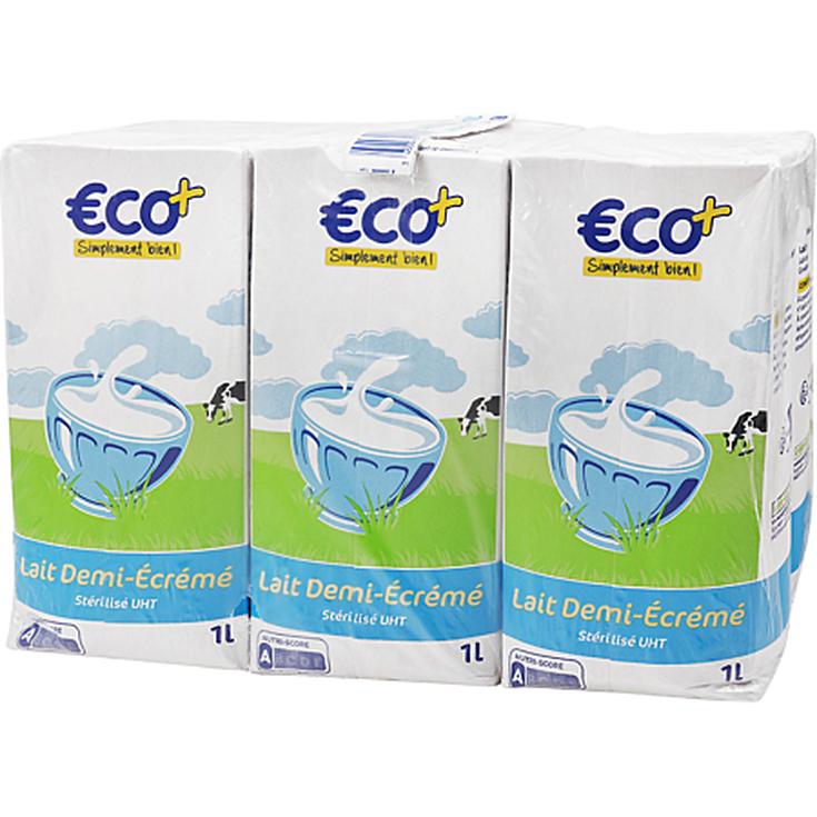 1/2 LECHE DESNATADA 1LX6 BK ECO+