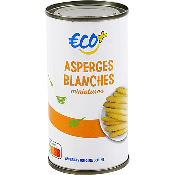 Espárragos blancos miniatura x125gr. -ECO+