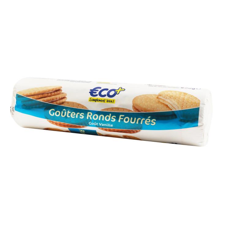 Galletas Rellenas de Vainilla €CO+ - 500g