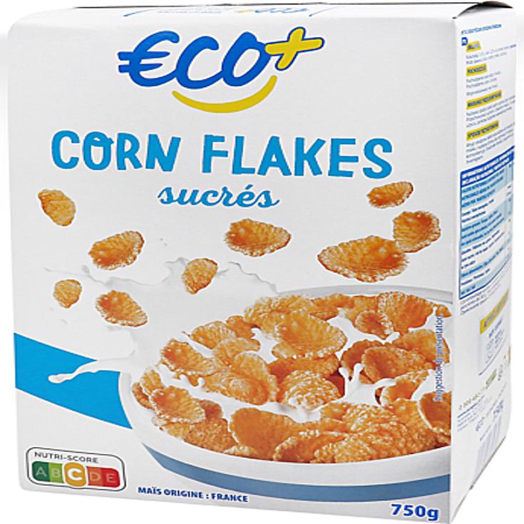 CORN FLAKES CON AZÚCAR 750G ECO +