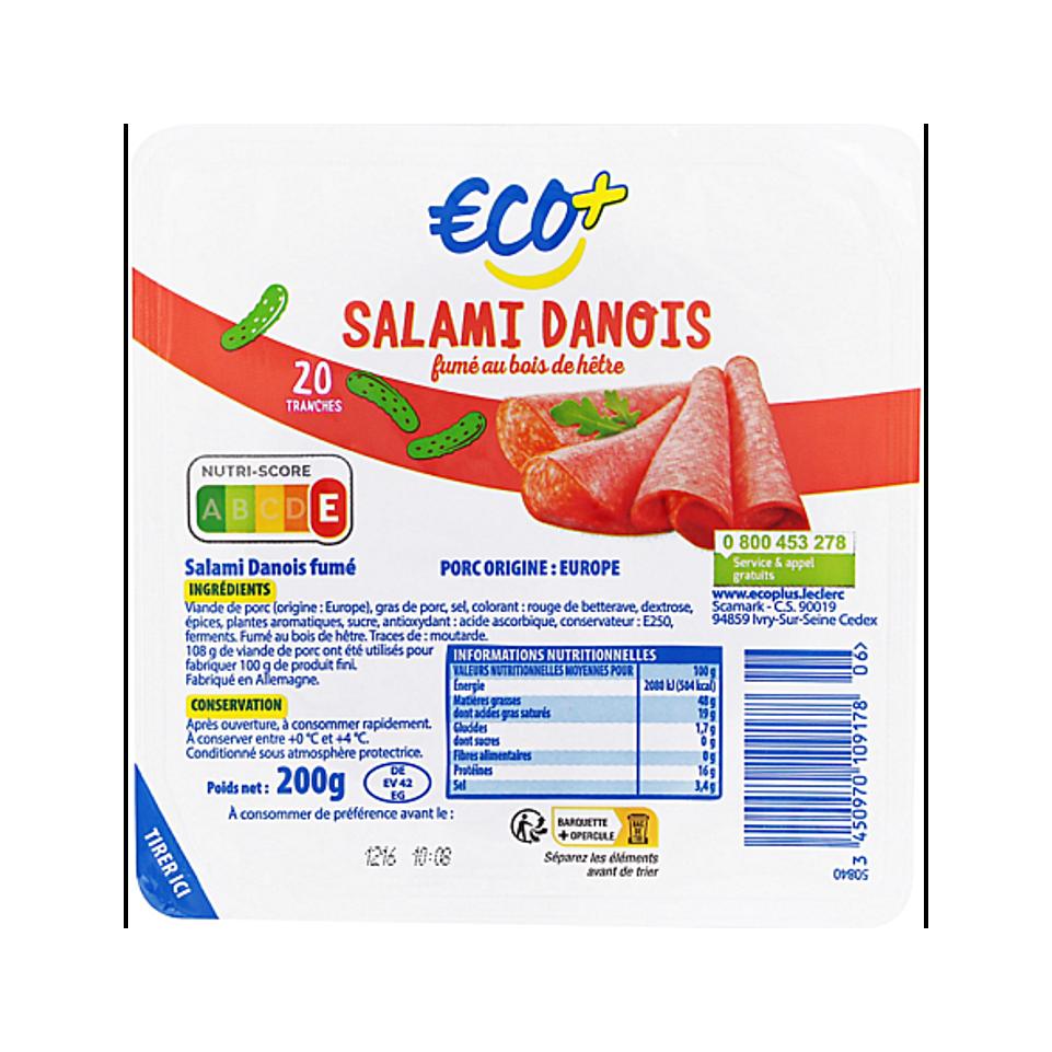 SALAMI 200G ECO+