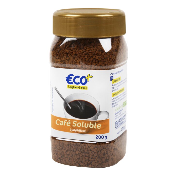 Café Soluble Liofilizado €CO+ - 200g