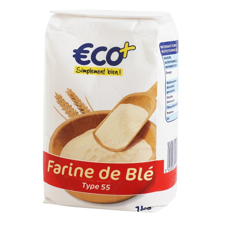 Harina de Trigo T55 €CO+ - 1kg