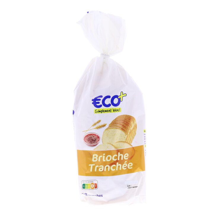 Brioche en rebanadas €CO+ - 500g