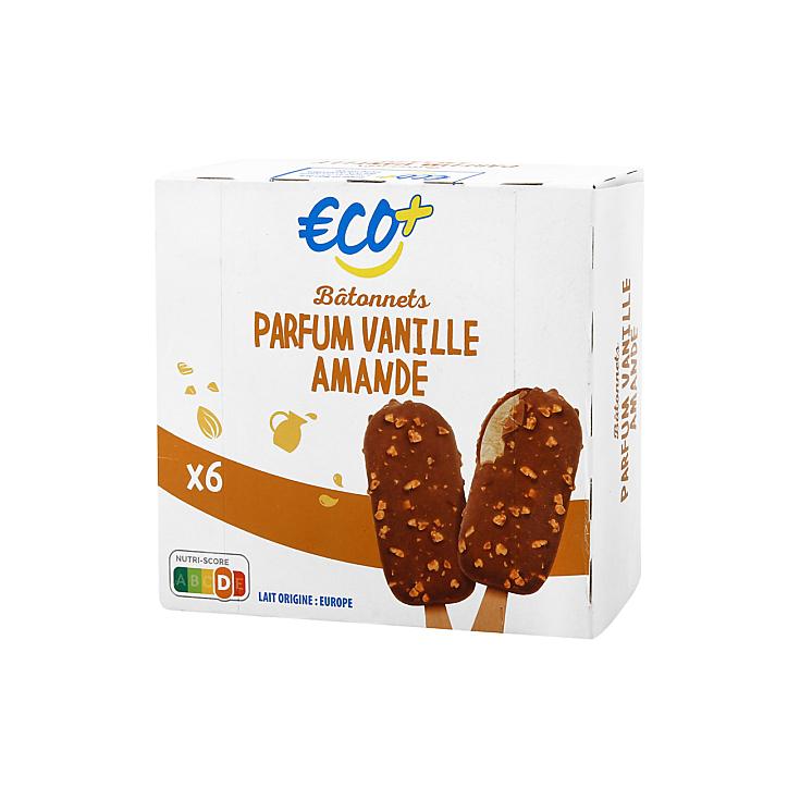 €co+ Mini helados de vainilla y almendras 480g 