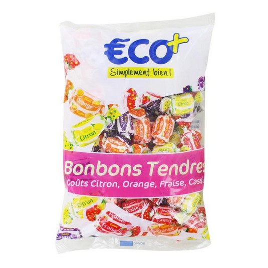 Caramelos blandos de fruta - €CO+ - 500g