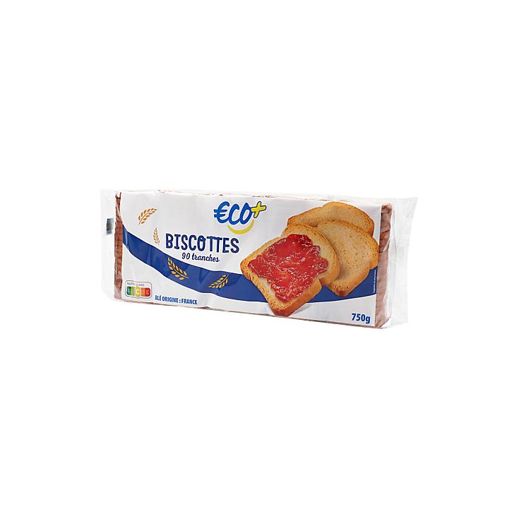 Biscotes 90 REBANADAS ECO+ 750G