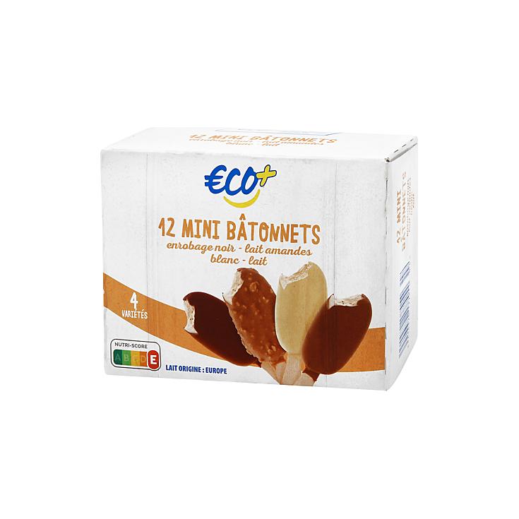 €co+ Mini helados de chocolate y vanilla 405g