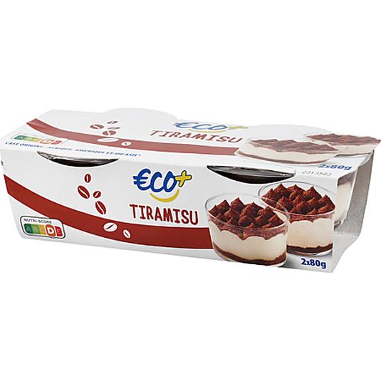  TIRAMISÚ ECO+ 2X80G