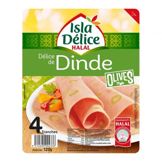 DELICIA DE PAVO CON ACEITUNAS 120G