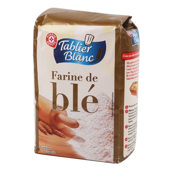 Harina de Trigo T45 Tablier Blanc - 1kg