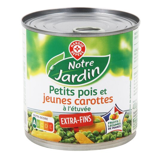 Guisantes Extrafinos Zanahoria Notre Jardin - 265g