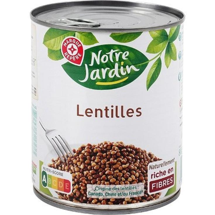 Lentejas Cocidas Notre Jardin - 530g