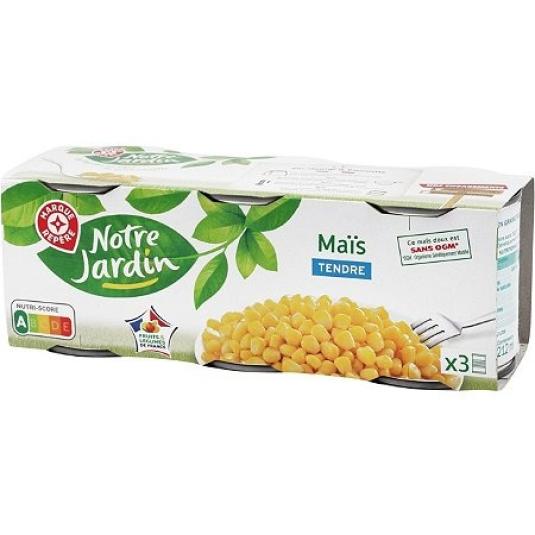 Maíz Tierno Notre Jardin - 3x140g