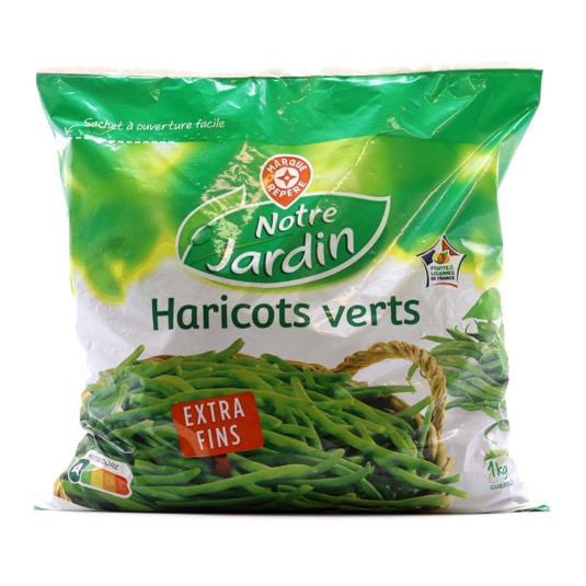 Judia verde extra fina Marque Repère - 1kg