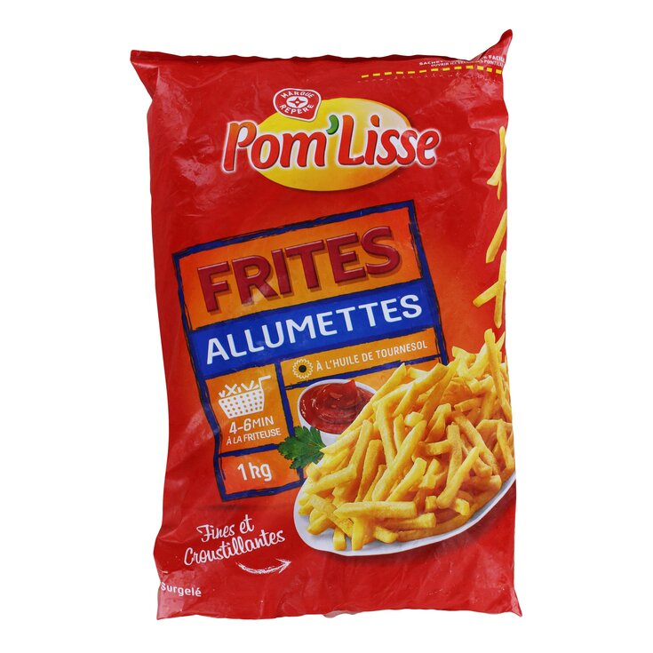 Patatas Fritas Corte Fino Pom'Lisse - 1kg