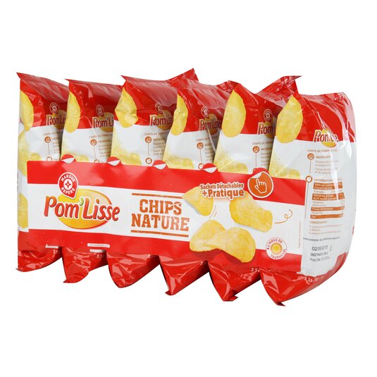 Patatas fritas nature Pom'Lisse - 6x30g