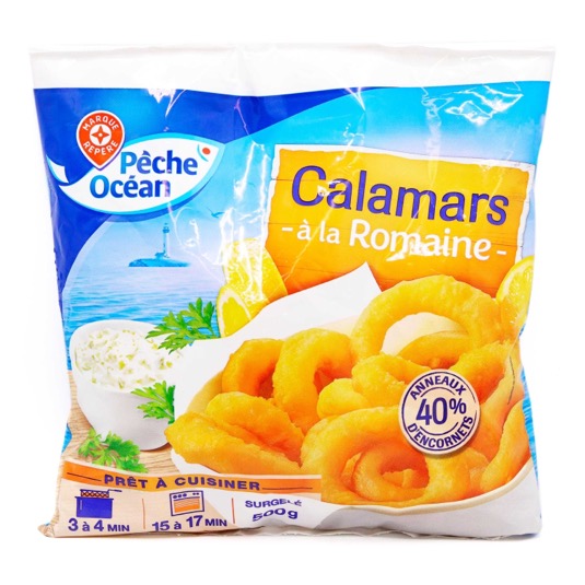 Calamares a la romana 40/60 - Marque Repère - 500g