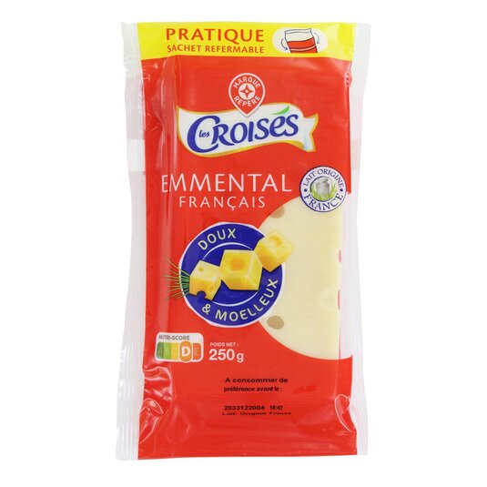 Emmental Francés porción Les Croisés - 250g