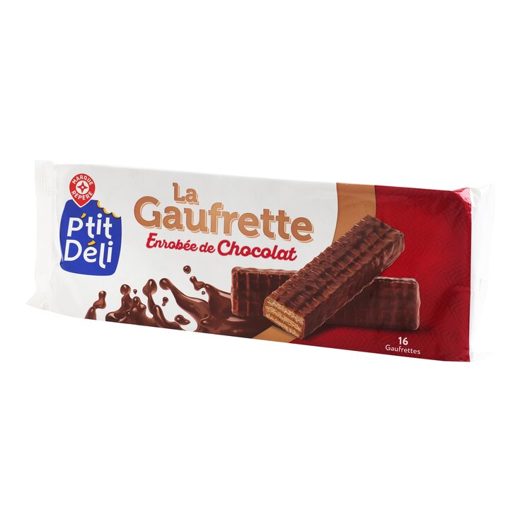 Barquillos Recubierto Chocolate P'Tit Deli - 150g