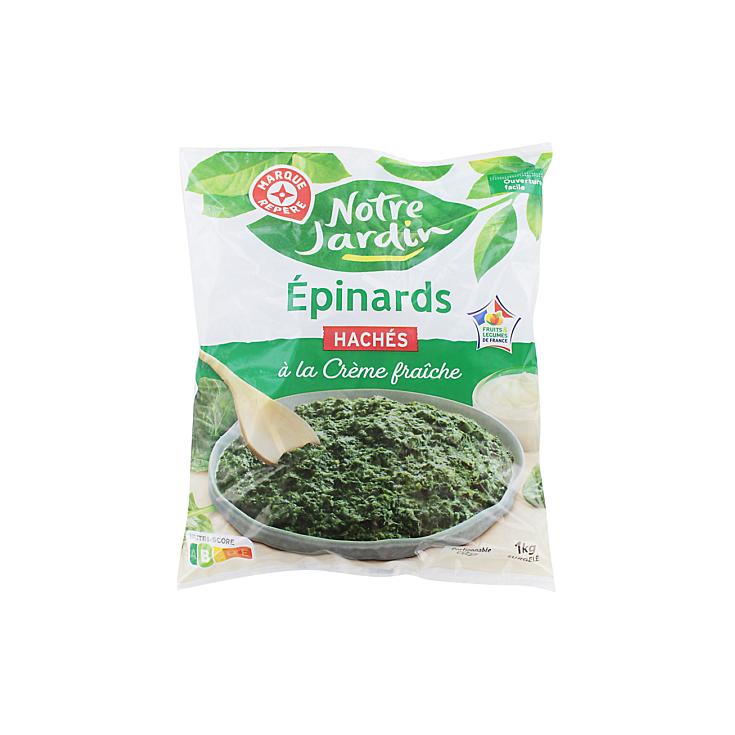 MARQUE REPÈRE NOSTRE JARDIN Espinacas picadas a la crema 1KG