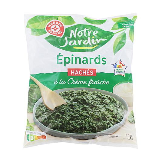 MARQUE REPÈRE NOSTRE JARDIN Espinacas picadas a la crema 1KG