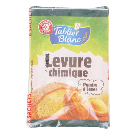 Levadura Química Tablier Blanc - 6x11g