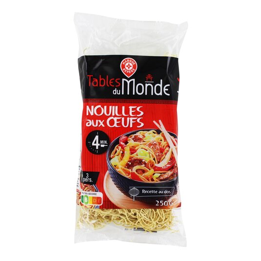 Fideos Al Huevo Tables Du Monde - 250g