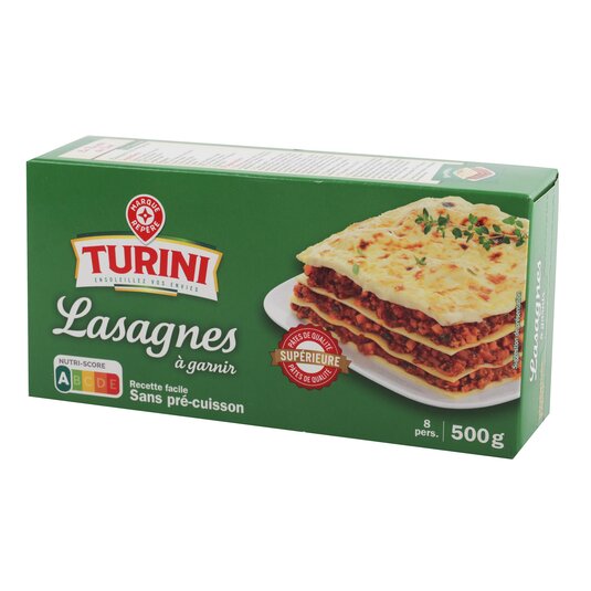 Pasta Para Lasaña Turini - 500g