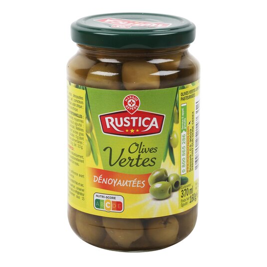 Aceitunas Verdes Sin Hueso Rustica - 160g