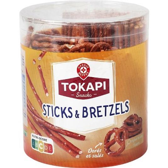 Sticks y Bretzels Tokapi - 300 gr