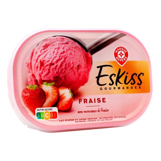 Helado de Fresa Eskiss - 500g