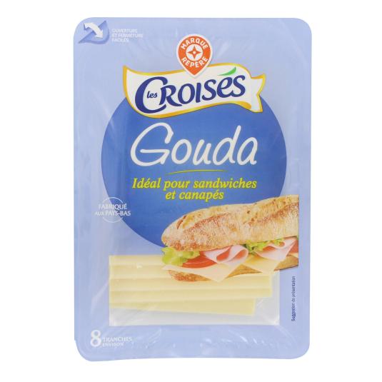 Queso en lonchas gouda - Marque Repère - 200g