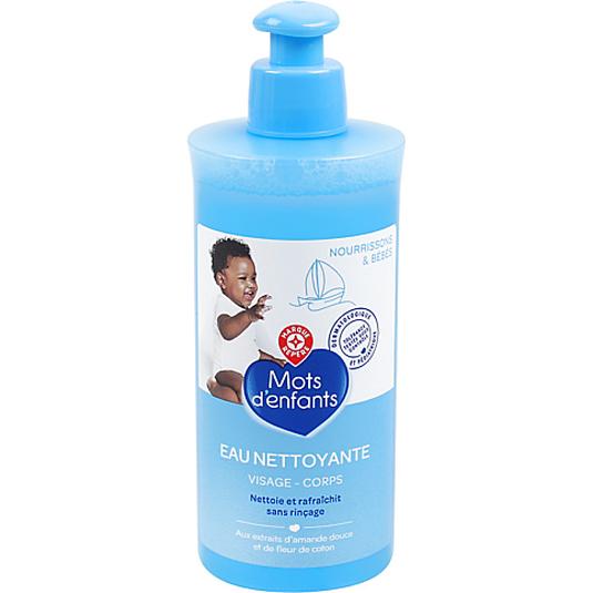 Agua limpiadora para bebé x 250ml.MOTS D'ENFANTS